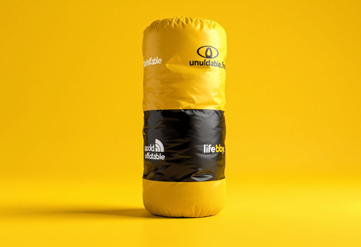 Totem gonflable publicitaire avec impression personnalisée